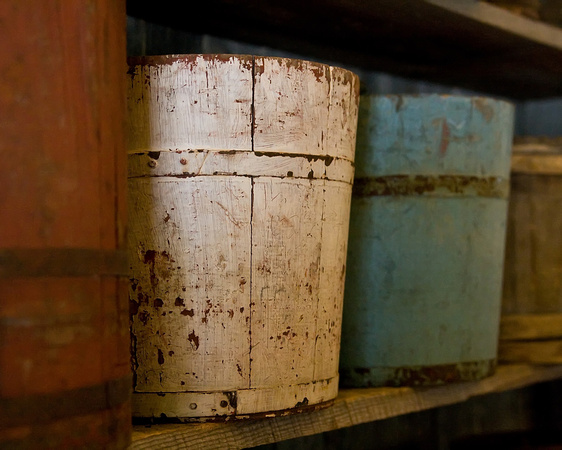 Maple sugaring buckets